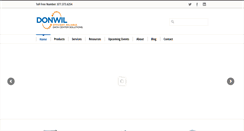 Desktop Screenshot of donwil.com