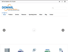 Tablet Screenshot of donwil.com